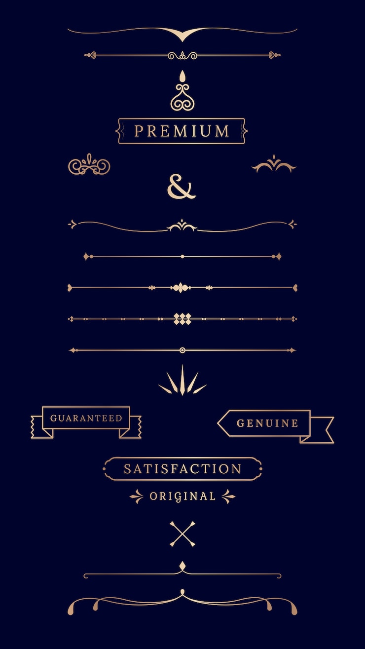 Miễn phí Vector vintage labels and banners