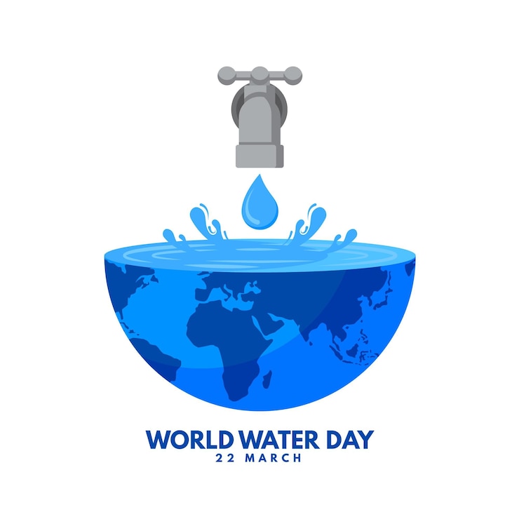 Miễn phí Vector world water day event