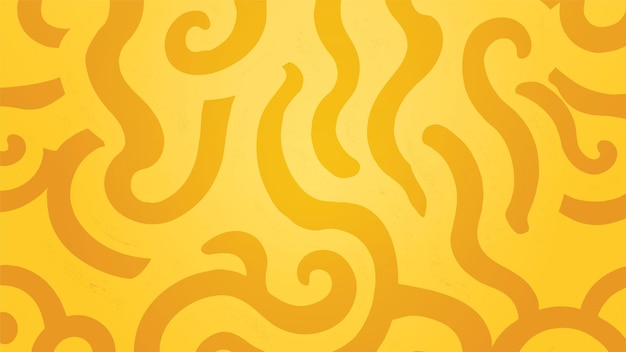 yellow spiral pattern design