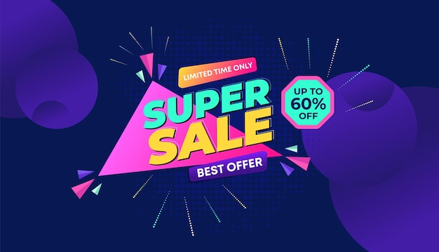 01 diseño de plantilla de banner de super venta gran oferta plantilla de descuento de venta flash publicaciones de promoción banner web para mega promoción de venta caliente banner de venta de descuento banner de oferta especial de fin de temporada