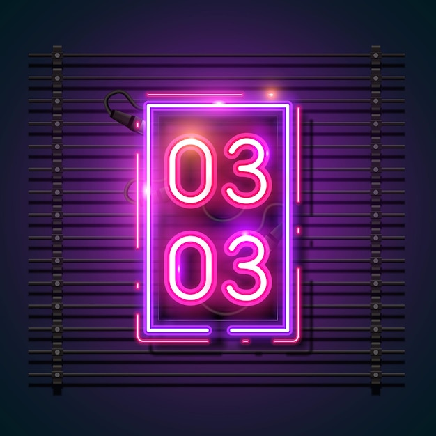 03.03 para el fondo de banner de venta de día de compras. Ilustración vectorial.