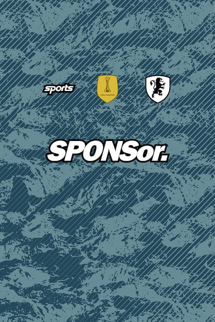 074 camiseta de patrón para la sublimación kit de fútbol y fondo deportivo