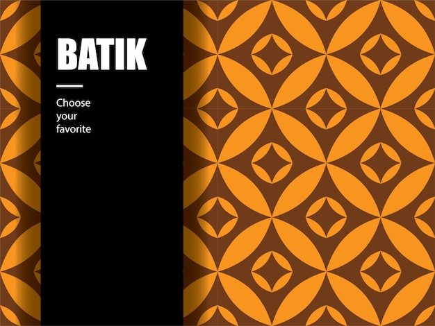 1 patrón de batik 3A