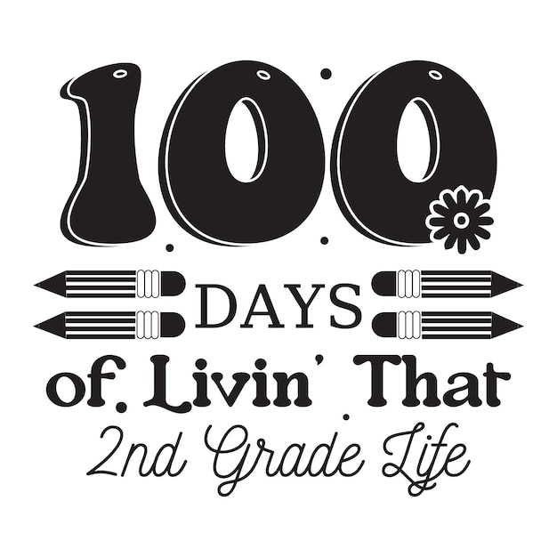 100 días de segundo grado
