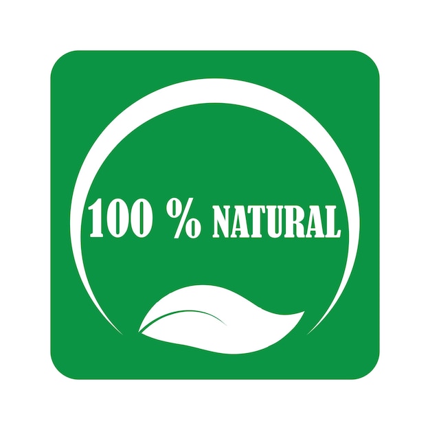 100 icono natural