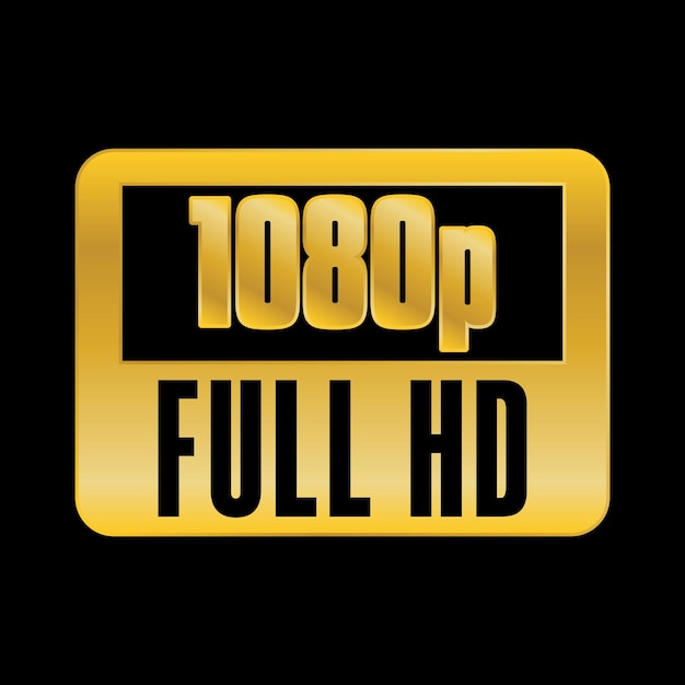 1080p Full HD Gold Badge para el contenido de los medios