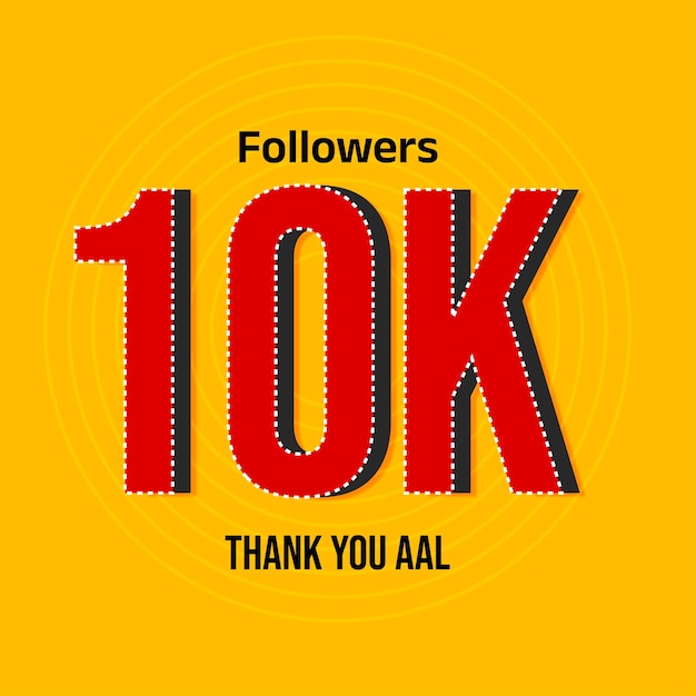 10k seguidores gracias a todos el diseño de la plantilla