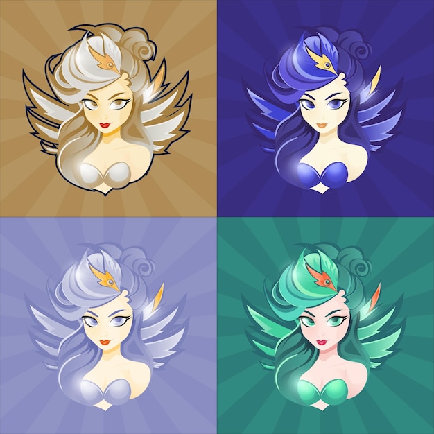 11 El logotipo de la mascota de Peahen
