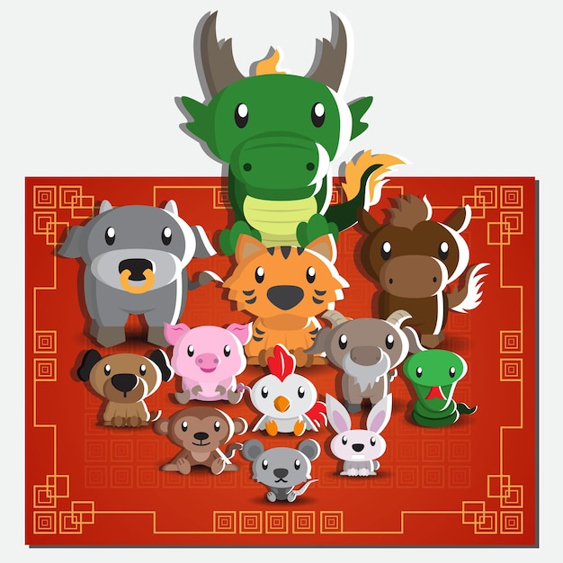 12 caracteres del zodíaco chino