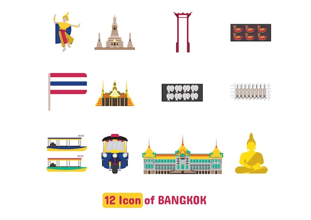 12 Iconos famosos de la ciudad de Bangkok