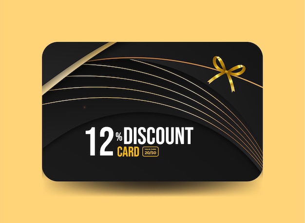 12 Tarjetas de regalo con descuento