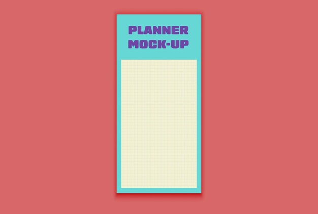 16 Mockup del planificador