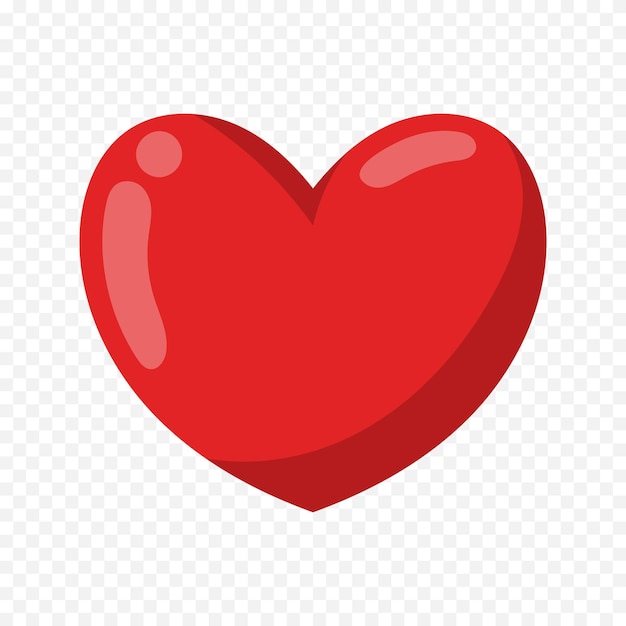 1632 Dibujo de corazón dibujado a mano en fondo blanco