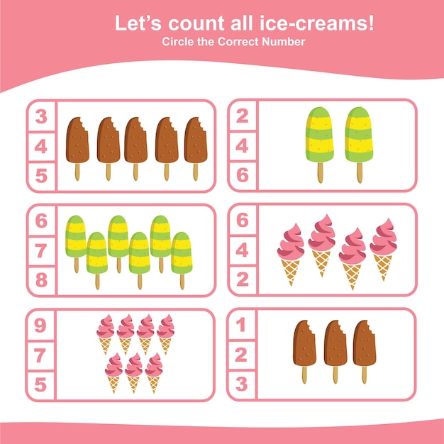17 Contemos todos los helados