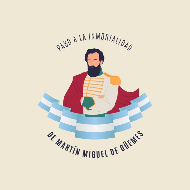 17 de Junio Martin Miguel de Guemes Día Nacional de la Libertad Latinoamericana Guemes héroe gaucho