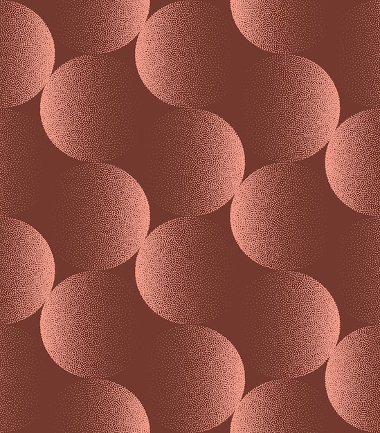 1950s 1960s 1970s Moderno patrón sin costura Tendencia Vector Abstracción marrón