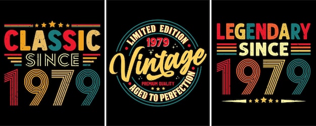 Desde 1979 Edición limitada 1979 Vintage Clásico de calidad premium envejecido a la perfección