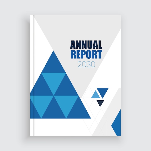 198 plantilla de diseño de informe anual profesional para el éxito