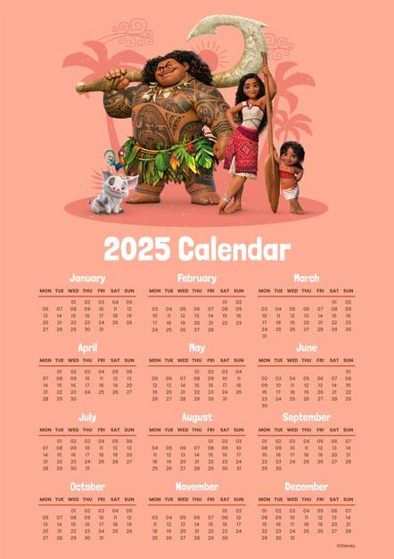 2 Calendario anual de las moanas