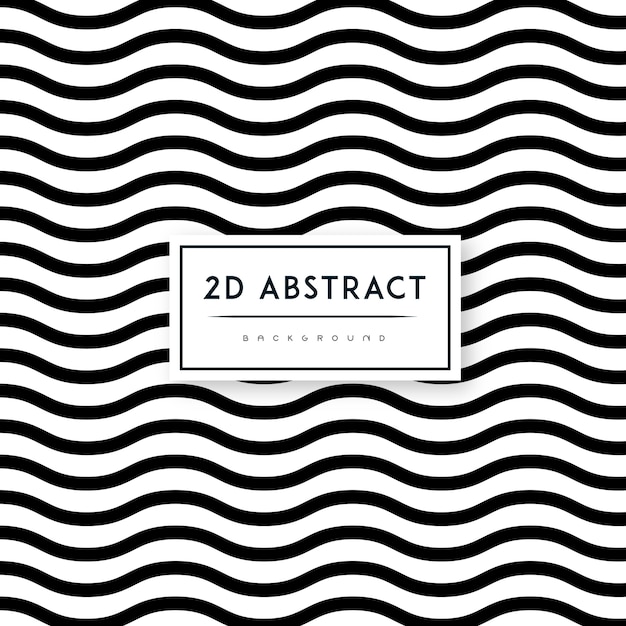 2-D Vector abstracto blanco y negro patrón de fondo
