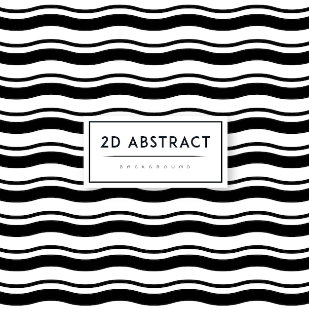 2-D Vector abstracto blanco y negro patrón de fondo