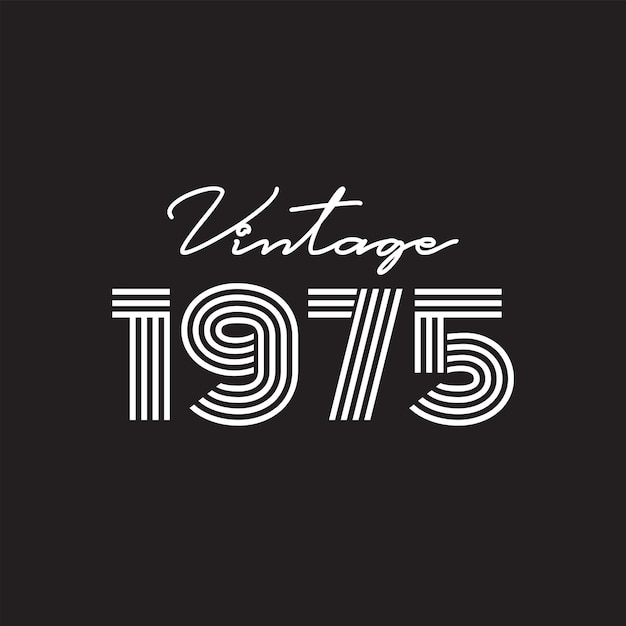 2010 vintage retro diseño de camiseta vector fondo negro