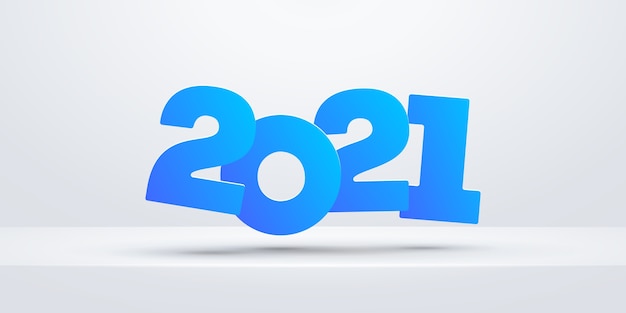 2021 año nuevo números azules