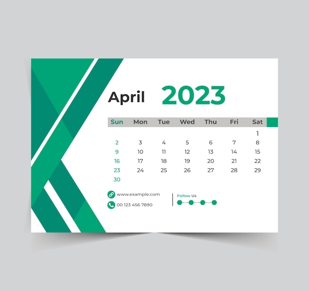 2023 calendario feliz año nuevo diseño