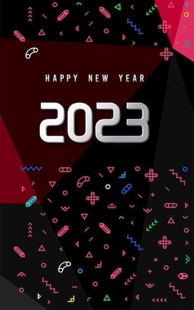 2023 feliz año nuevo 2023 fondo