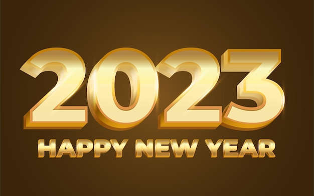 2023 feliz año nuevo, look dorado