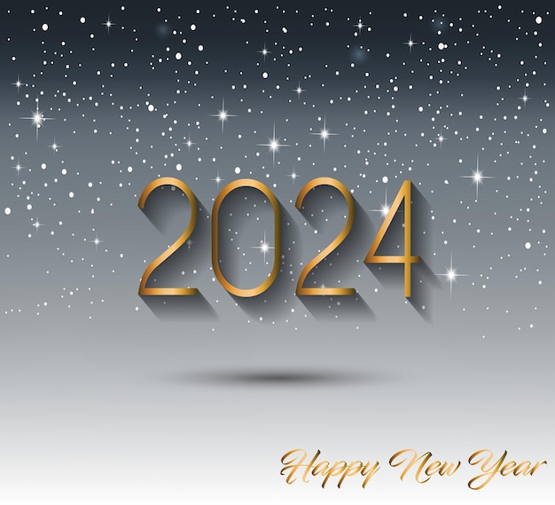 2024 Feliz año nuevo fondo para tus invitaciones de temporada carteles festivos tarjetas de felicitación