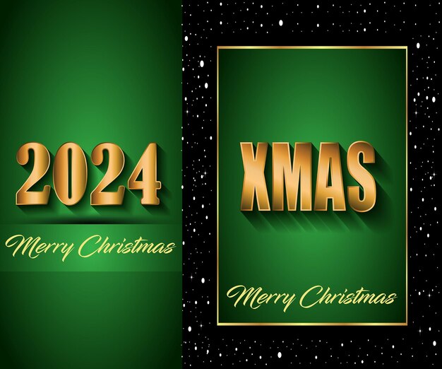 2024 Fondo de feliz Navidad para tus invitaciones de temporada, carteles del festival, tarjetas de felicitación