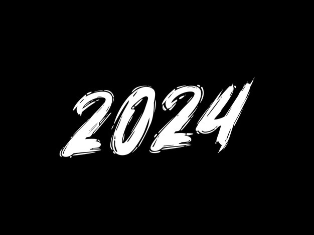 2024 Ilustración artística plana sencilla, memorable y llamativa