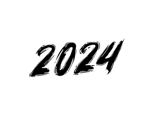 2024 Ilustración artística plana sencilla, memorable y llamativa
