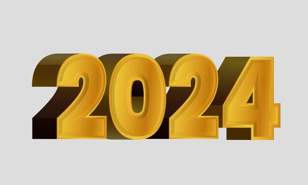 2024 Texto vectorial