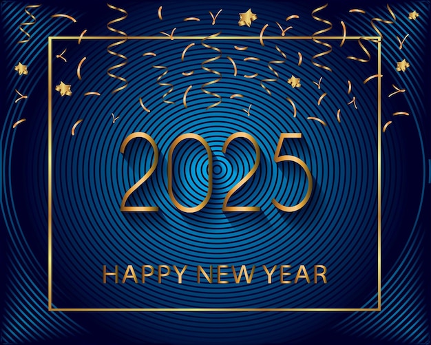 2025 Feliz año nuevo fondo para sus invitaciones de temporada carteles festivos tarjetas de felicitaciones