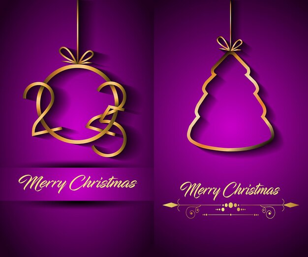 2025 Feliz fondo de Navidad para sus invitaciones de temporada carteles de festivales tarjetas de felicitaciones