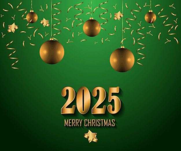 2025 Feliz fondo de Navidad para sus invitaciones de temporada carteles de festivales tarjetas de felicitaciones