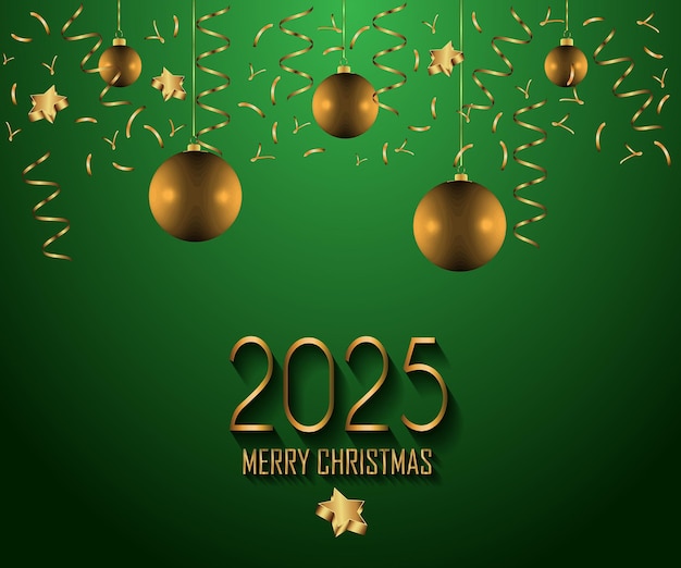 2025 Feliz fondo de Navidad para sus invitaciones de temporada carteles de festivales tarjetas de felicitaciones