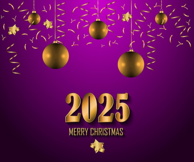 2025 Feliz fondo de Navidad para sus invitaciones de temporada carteles de festivales tarjetas de felicitaciones