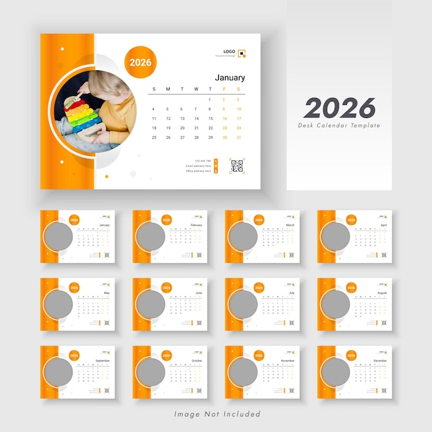 2026 new year calendar template