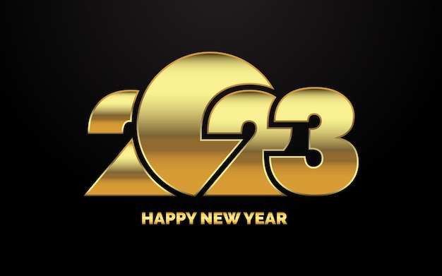 Vector 2057 feliz año nuevo símbolos nuevo 2023 año diseño tipográfico 2023 números logotipo ilustración ilustración vectorial