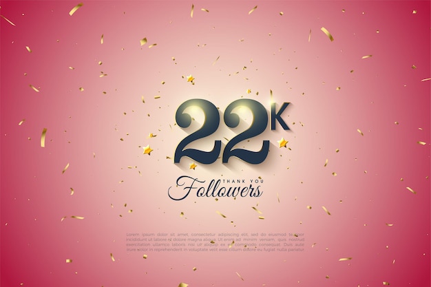 22k seguidores con fondos graduados