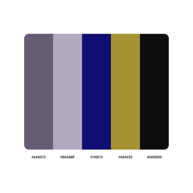 271052 HEX inspiración del tema de color colorido azul marrón negro Navidad oscuro