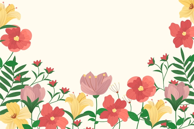 2d fondo floral vintage