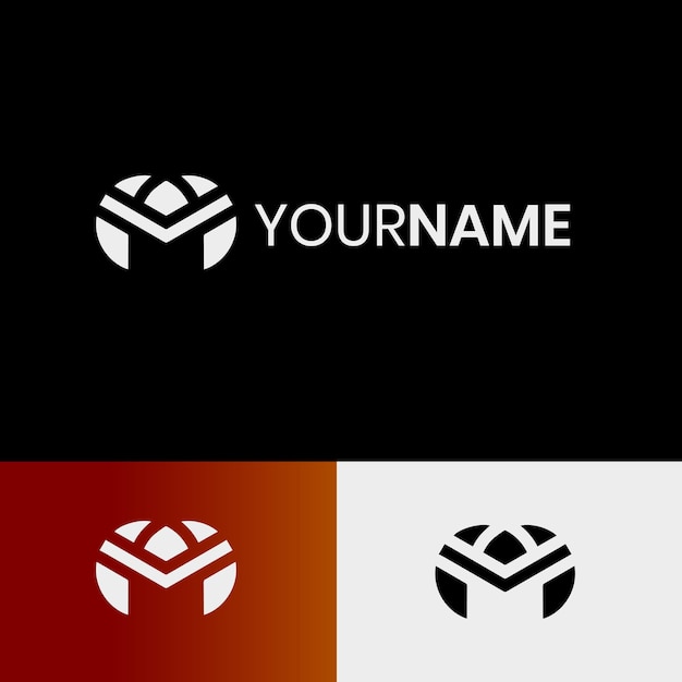3 diseño de objetos redondos en vector Icono de la aplicación Logotipo del sitio web Diseño de logotipo único Idea de logotipo creativo