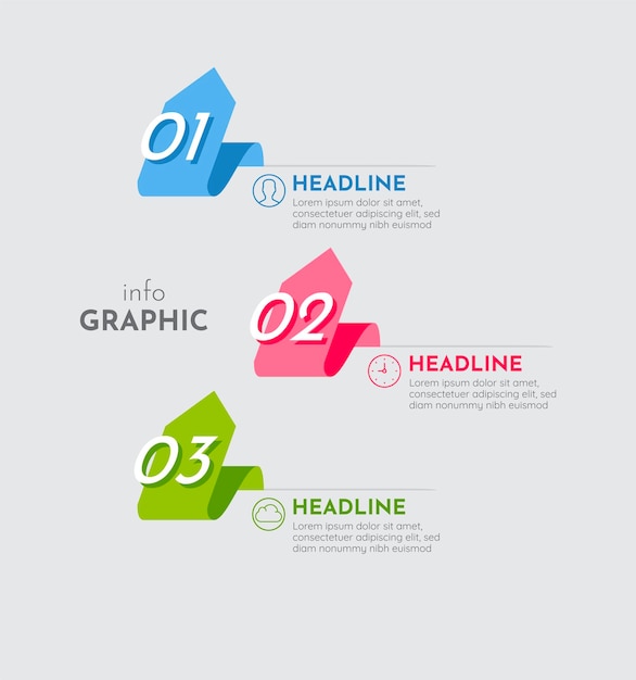 3 elementos de la infografía