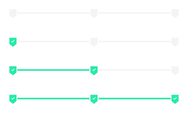 3 línea de tiempo o paso o proceso