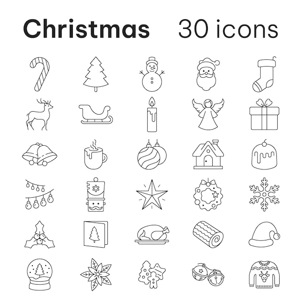 30 Iconos de la Navidad
