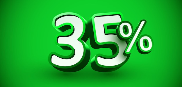 35 por ciento de descuento en el número 35 de la venta de 3D.